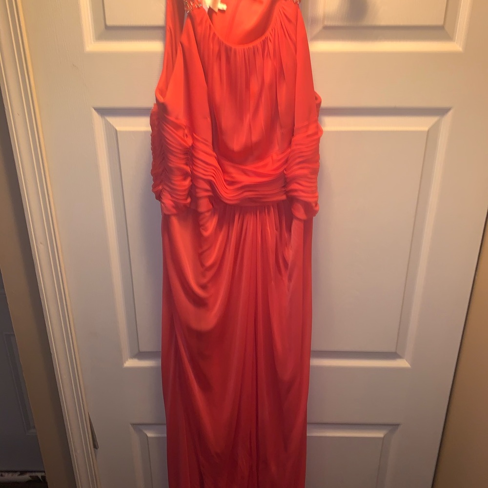 Pink/Silver formal dress Women’s 18, worn once.